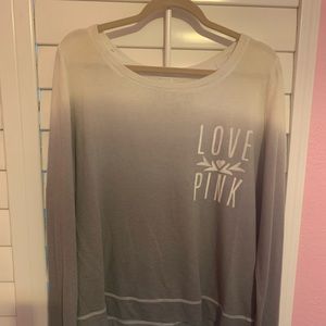 PINK Victoria’s Secret ombré top size Large